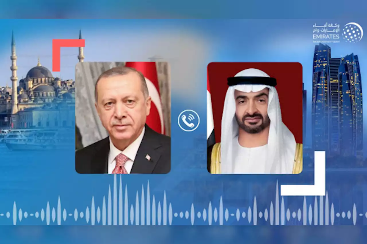 رئيس الدولة يجري اتصالاً هاتفياً مع الرئيس التركي يشيد بمساعيه للتوصل إلى اتفاق نقل الحبوب الأوكرانية إلى الأسواق العالمية