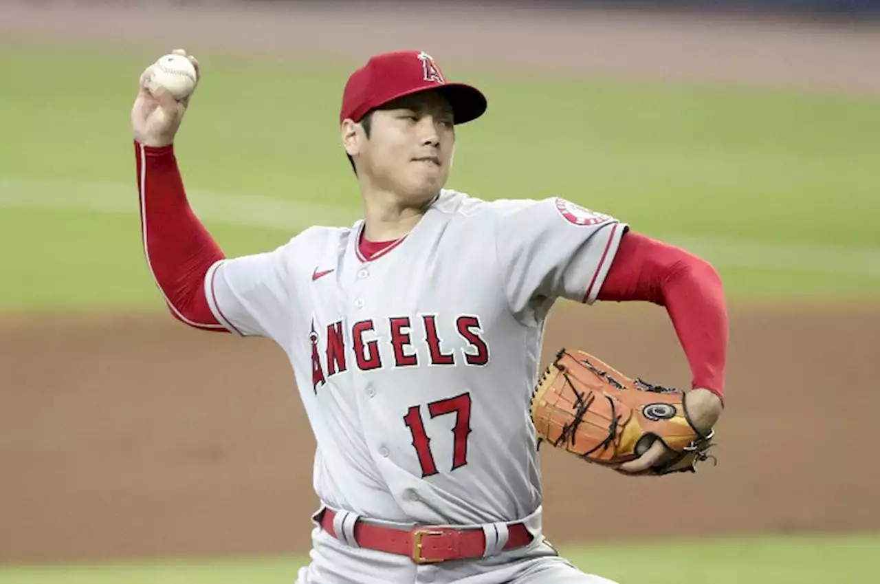 MLB：【速報中】大谷翔平、５試合連続の２ケタ奪三振…敵地ブレーブス戦