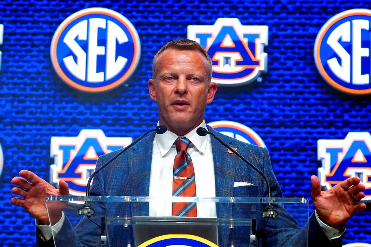 Finally, Auburn coach Bryan Harsin shows he’s a fighter