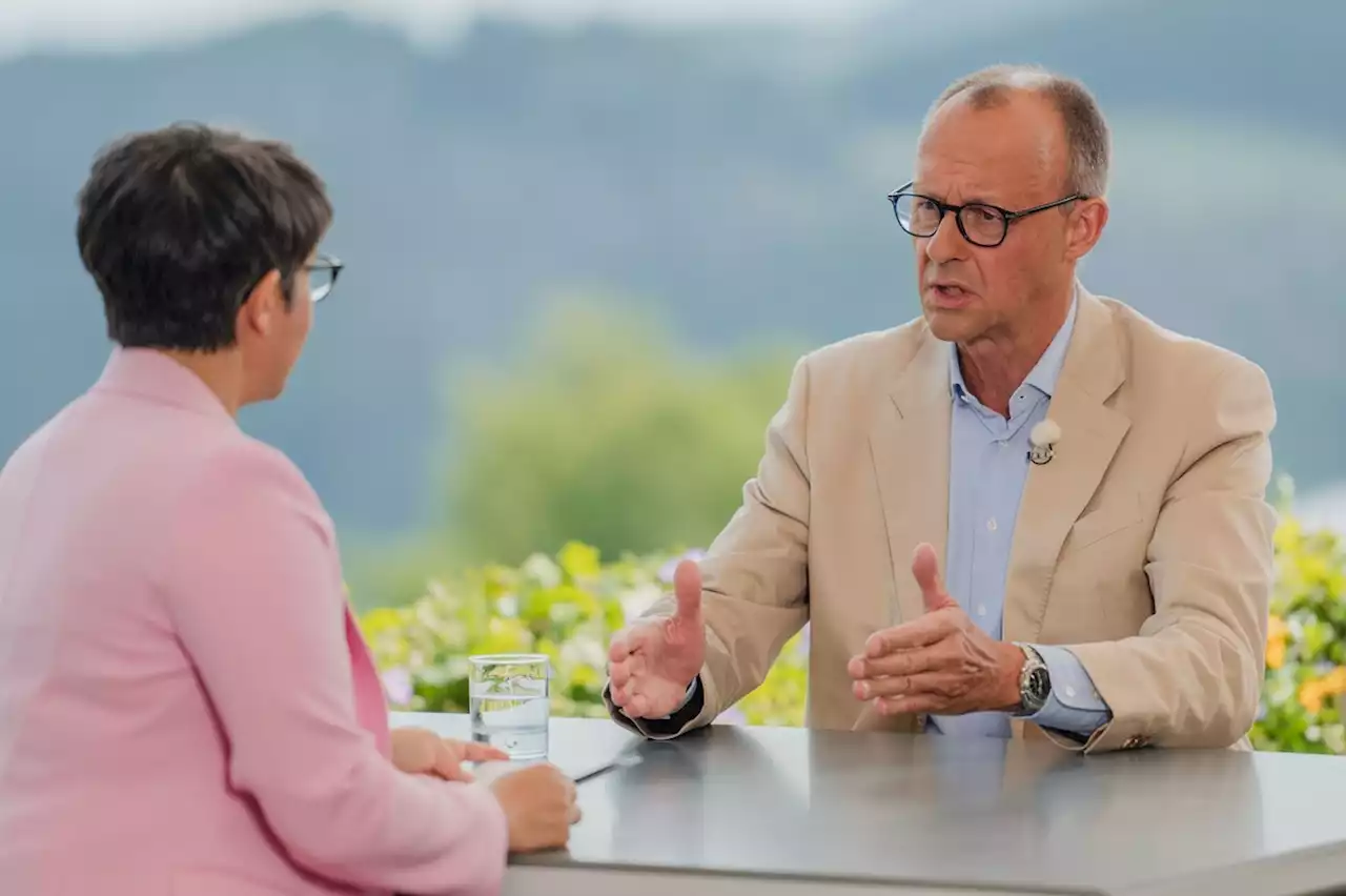 Merz verteidigt Flug zu Lindners Hochzeit mit geringem Spritverbrauch