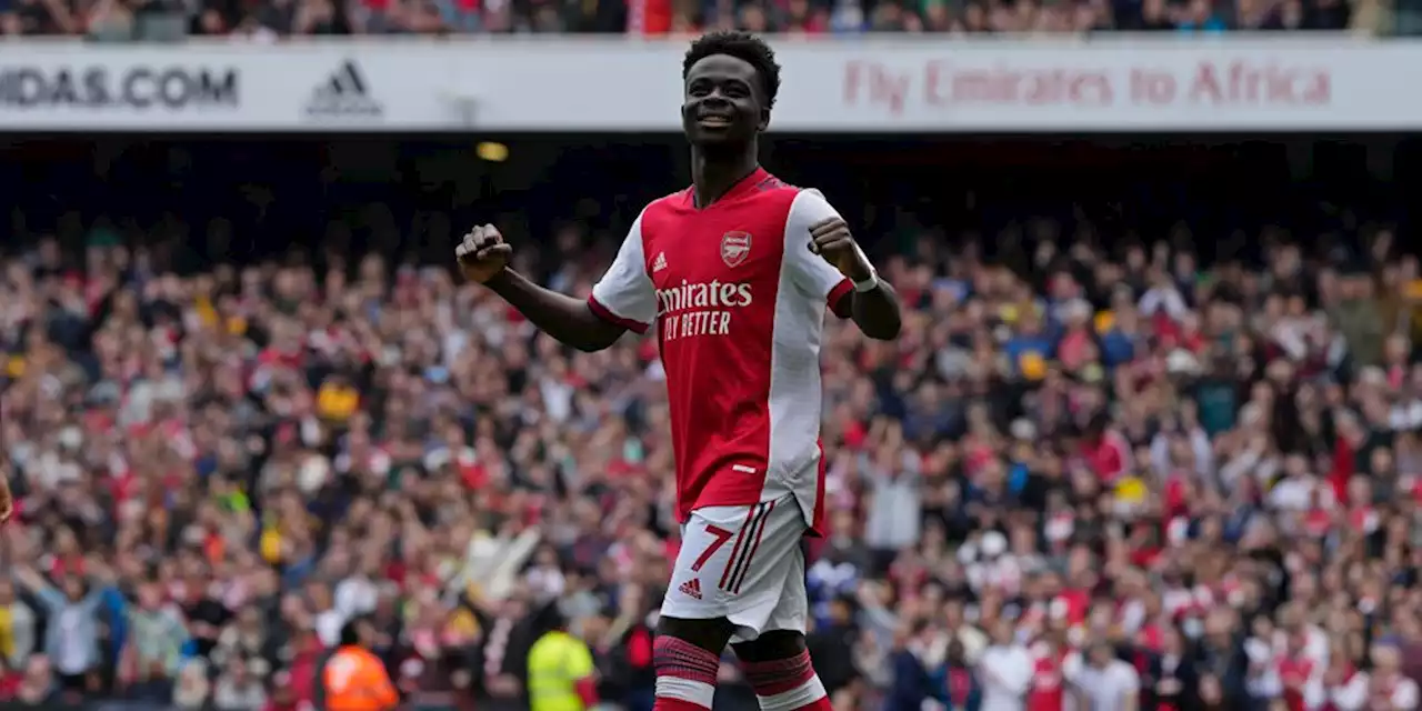 Bertahan, Bukayo Saka Bakal Jadi Salah Satu Pemain dengan Gaji Tertinggi di Arsenal - Bola.net