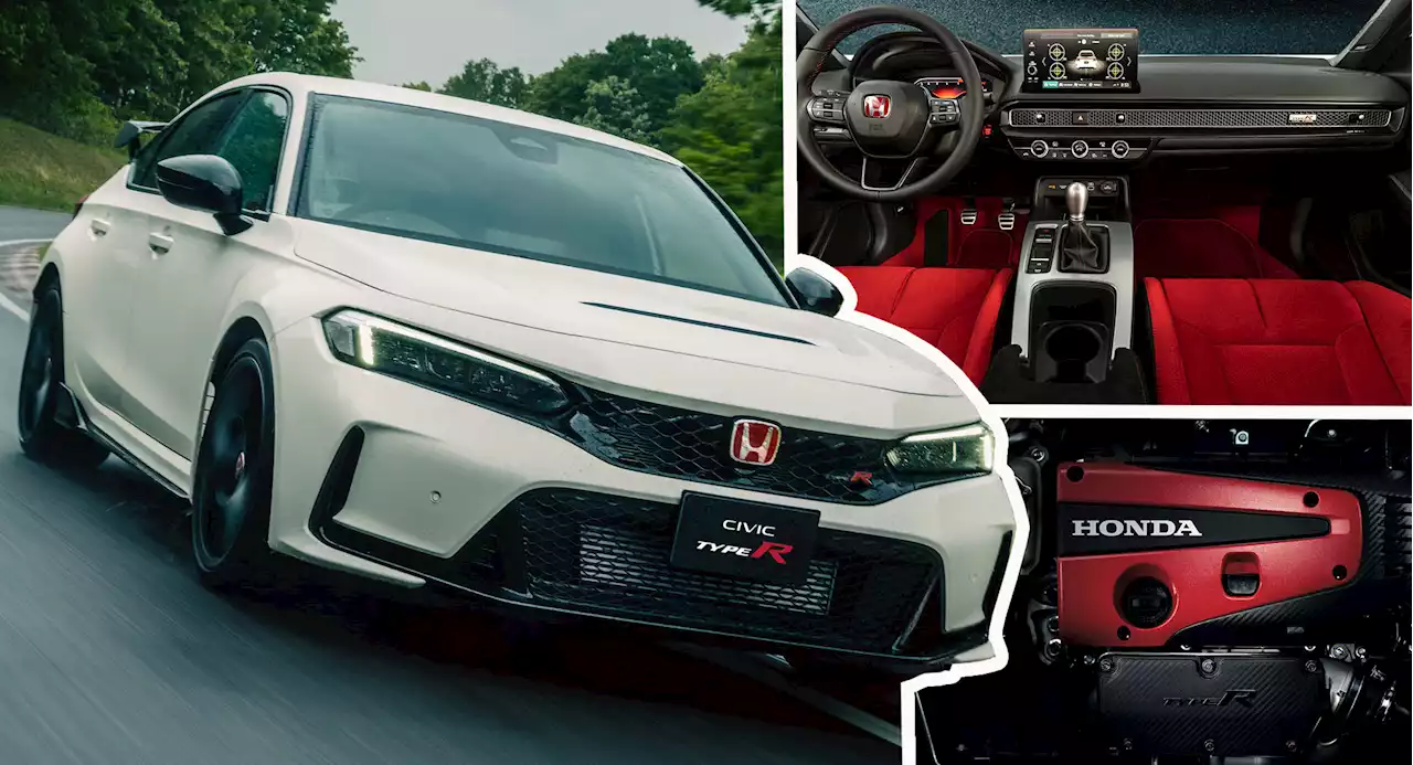 2023 Honda Civic Type R Gets More Power But Sticks With FWD And Manual | Carscoops