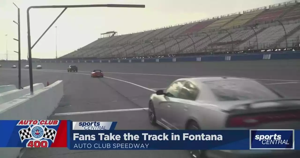 Everyday drivers cruise on Fontana Speedway track for charity