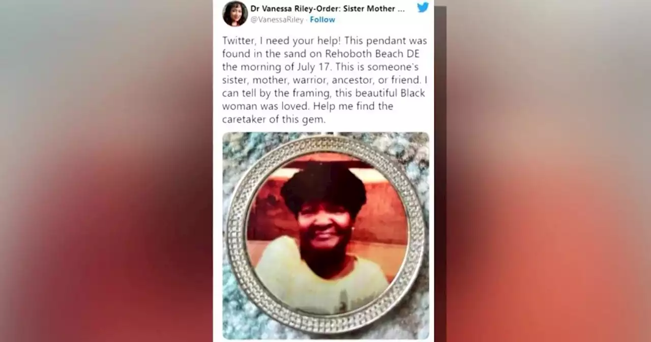 Brooklyn woman reunites family with pendant lost on beach with help of social media