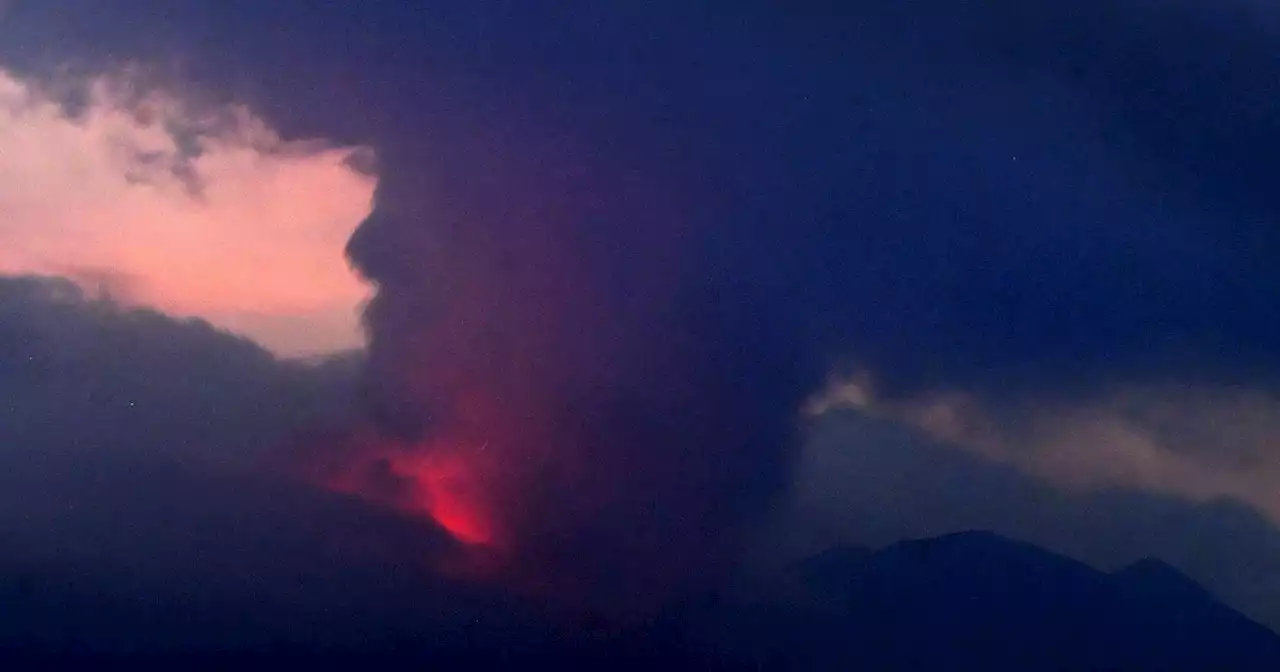 Alerta máxima en Japón por la erupción del volcán Sakurajima: ordenan una evacuación inmediata