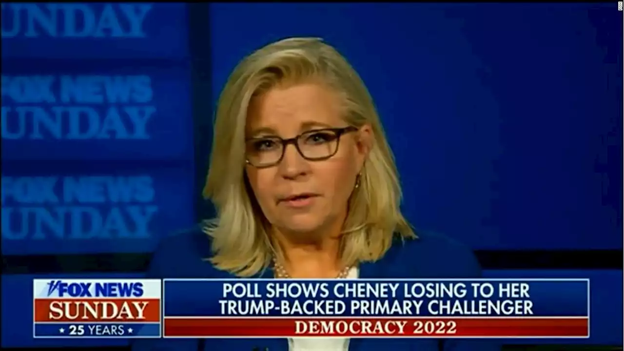 Cheney goes on Fox and defends her Trump criticism using Murdoch's own paper - CNN Video