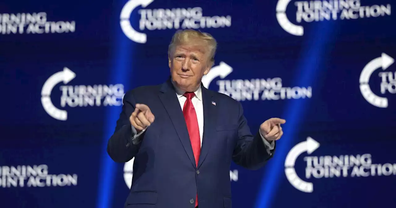 Trump at TPUSA: Democrats are probing Jan. 6 to hurt my 2024 candidacy