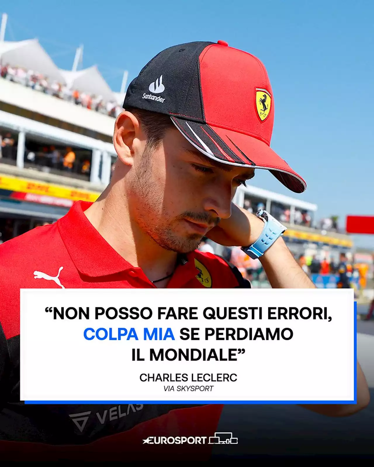 F1, GP di Francia: Leclerc: 'Non posso fare questi errori, colpa mia se perdiamo il Mondiale'