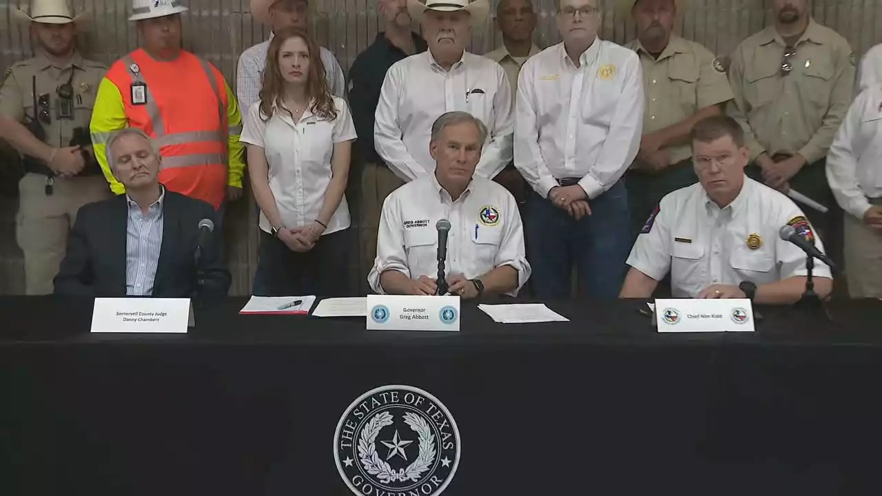 Gov. Abbott adds Somervell County to disaster declaration due to Chalk Mountain wildfire