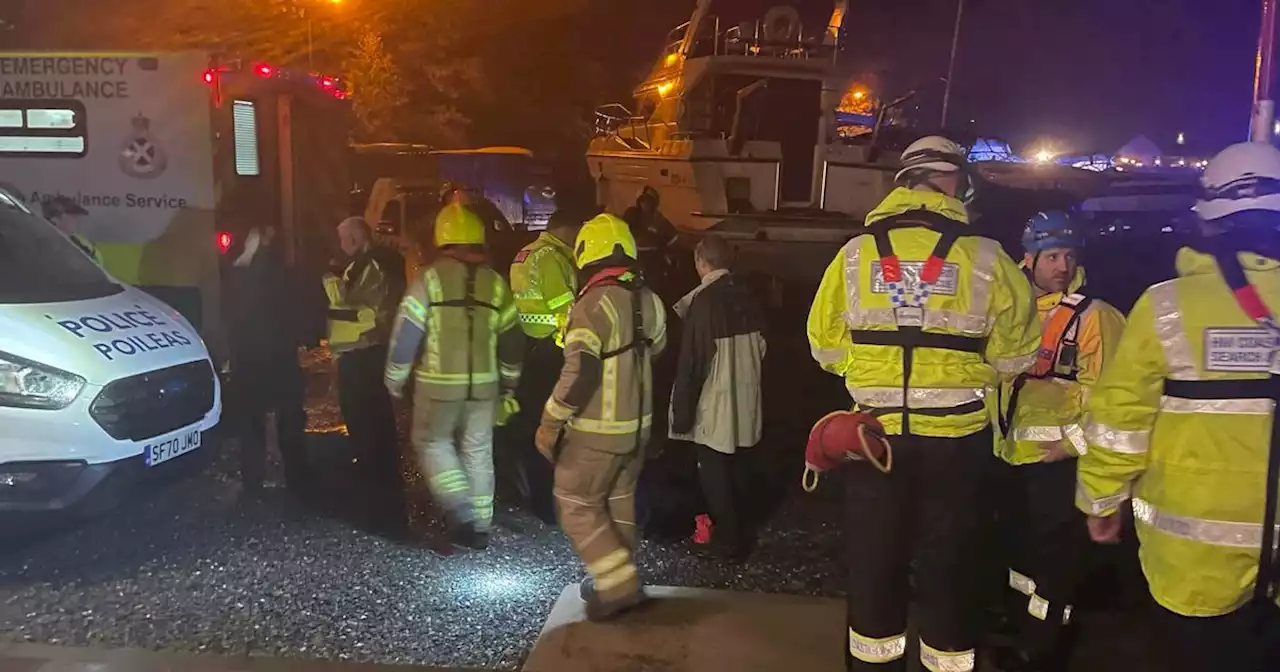 Loch Lomond campers rescued by emergency services after being 'washed out' in tent