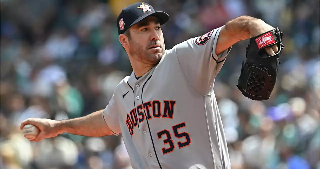 Justin Verlander pitches like a man possessed in Astros' win over Mariners