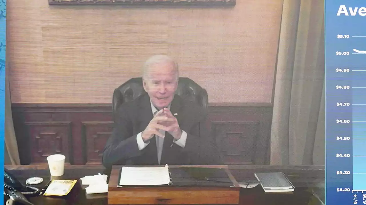 Biden Improves 'Significantly,' Throat Still Sore From COVID