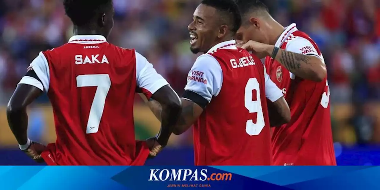 Arsenal Vs Chelsea, Gabriel Jesus Jadi Korban Derbi London