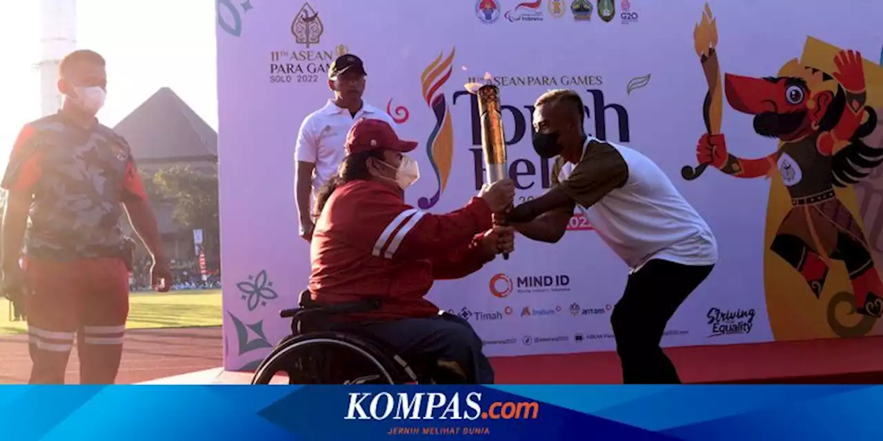 ASEAN Para Games 2022, Warga Solo Antusias Sambut Kirab Obor