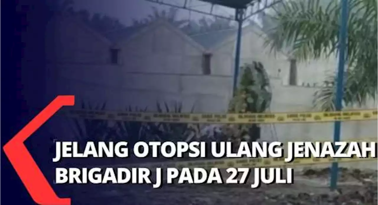 Garis Polisi Dipasang Hingga Doa Bersama Digelar Jelang Otopsi Ulang Brigadir Yosua pada 27 Juli