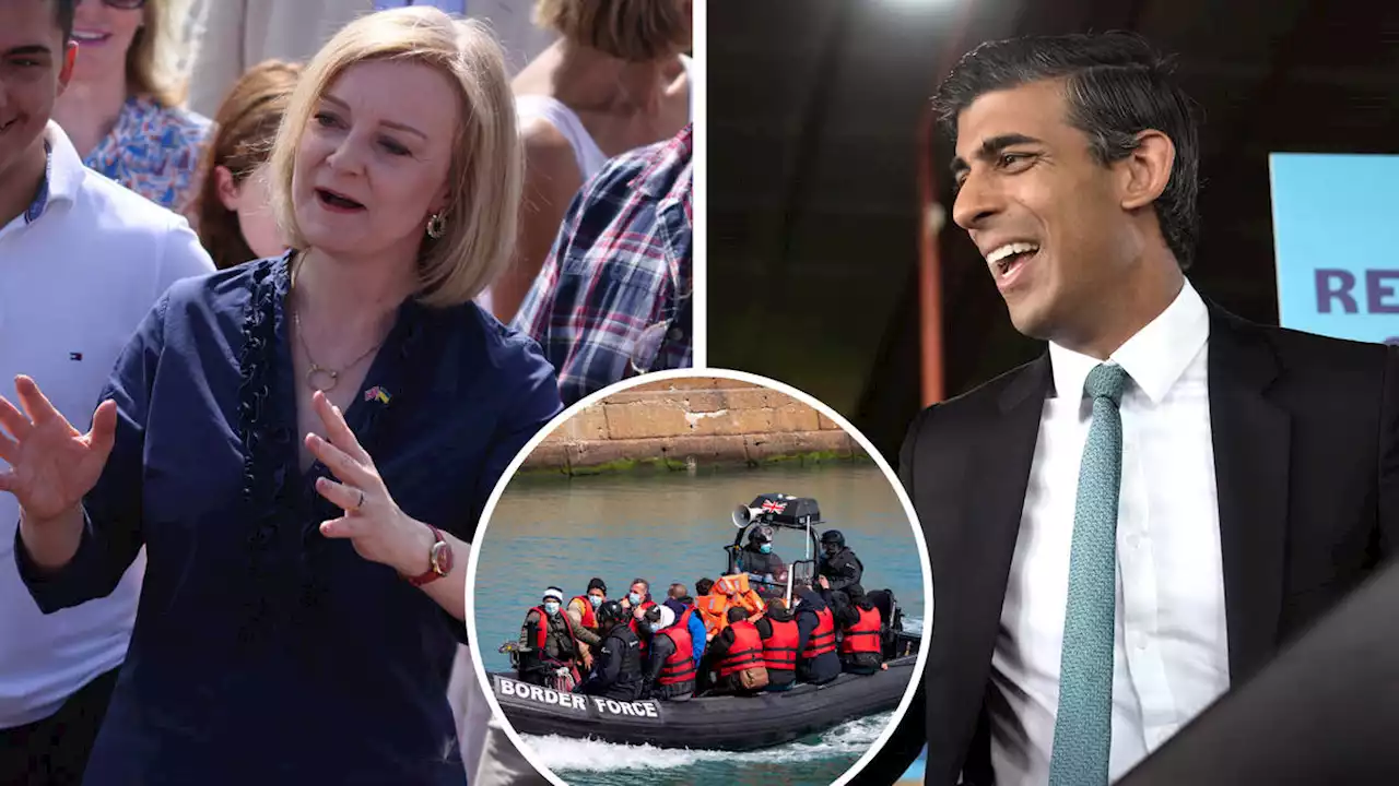 Rishi Sunak pledges annual refugee cap as Liz Truss vows to expand Rwanda plan