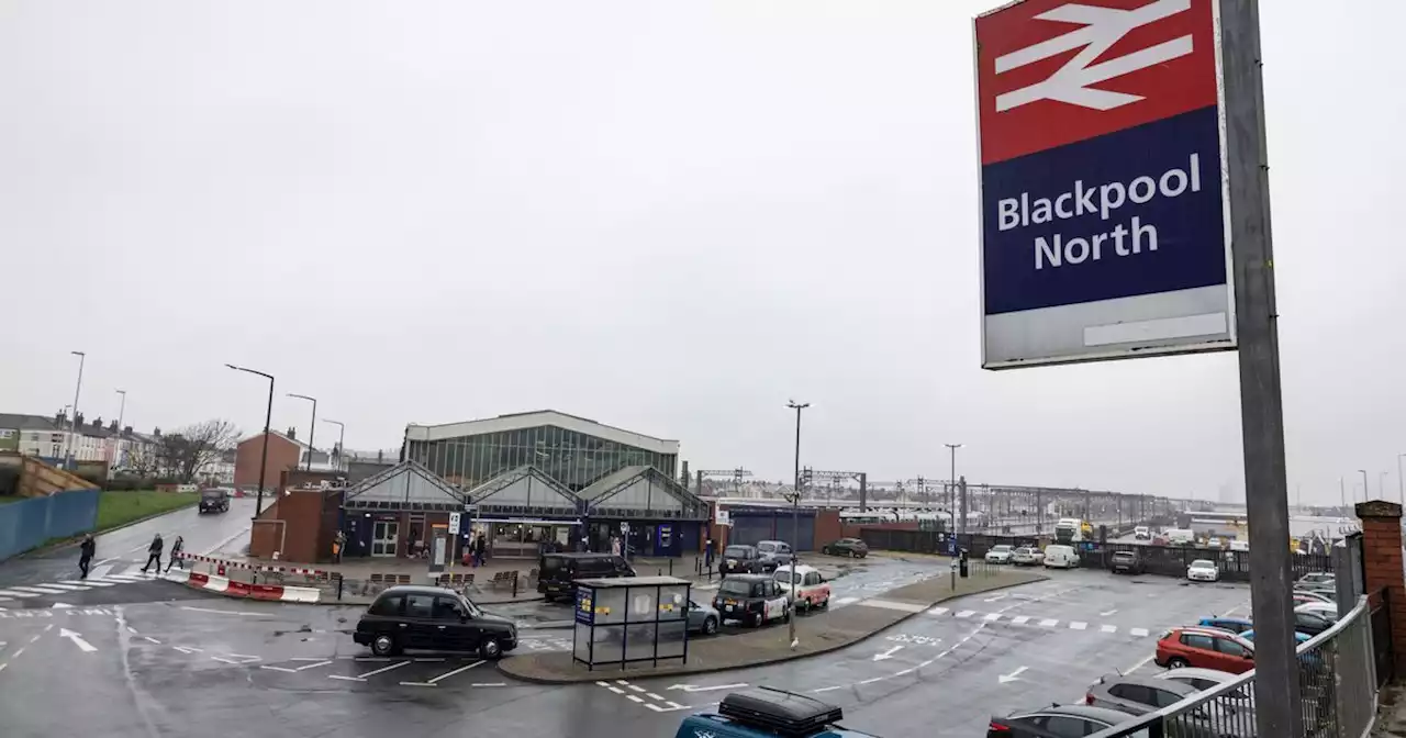 Man pepper sprayed after punching and kicking rail staff in Blackpool