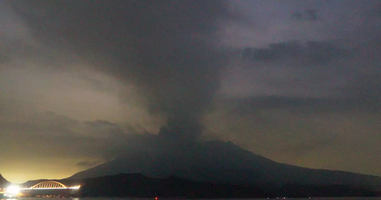 Japan’s Sakurajima volcano erupts, triggering evacuation