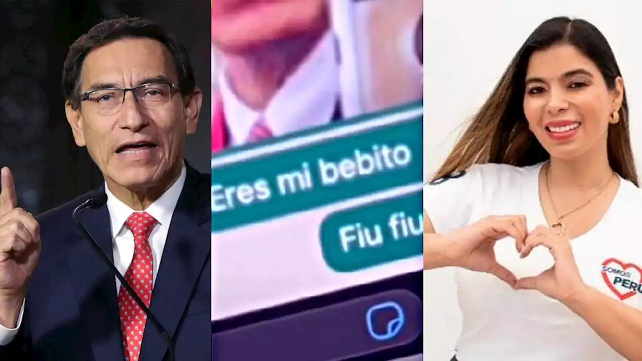 Perú: el regreso del 'bebito fiu fiu' | Martín Vizcarra relanza su carrera a partir de la filtración de mensajes de su amante