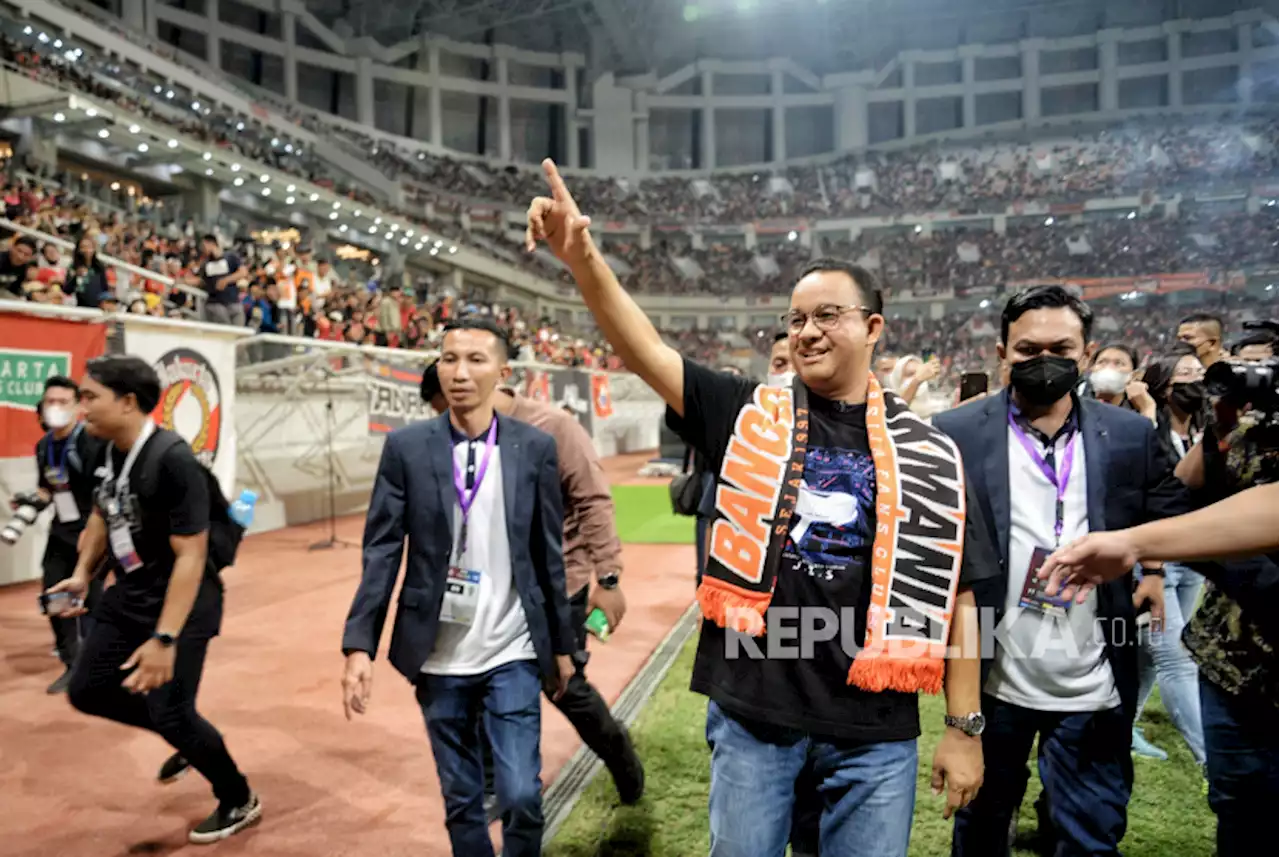 Anies Minta Jakmania Berperilaku Kelas Dunia |Republika Online