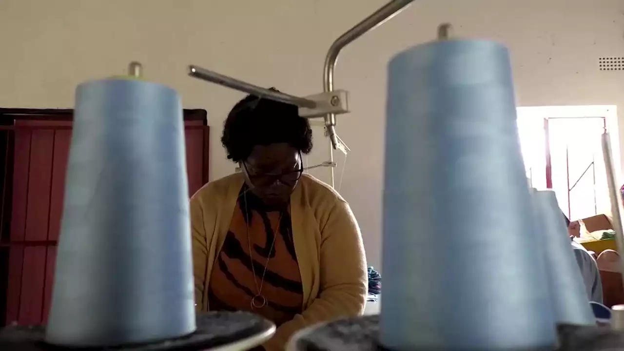 Zimbabwe women sew sanitary pads to help keep girls in school