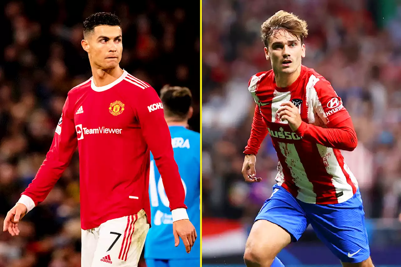 Atletico reportedly making attempt to sign Cristiano Ronaldo and offload Antoine Griezmann