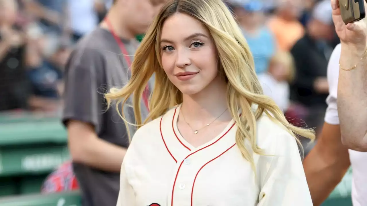 Sydney Sweeney Wore a Cropped and Cute Baseball Jersey