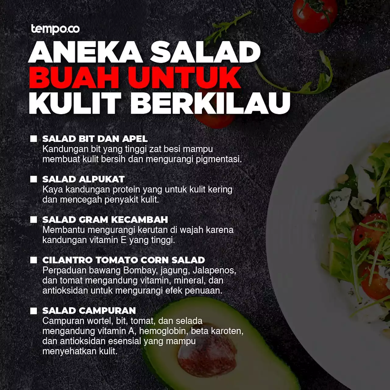 Khasiat Salad Buah untuk Kulit Alami Berkilau