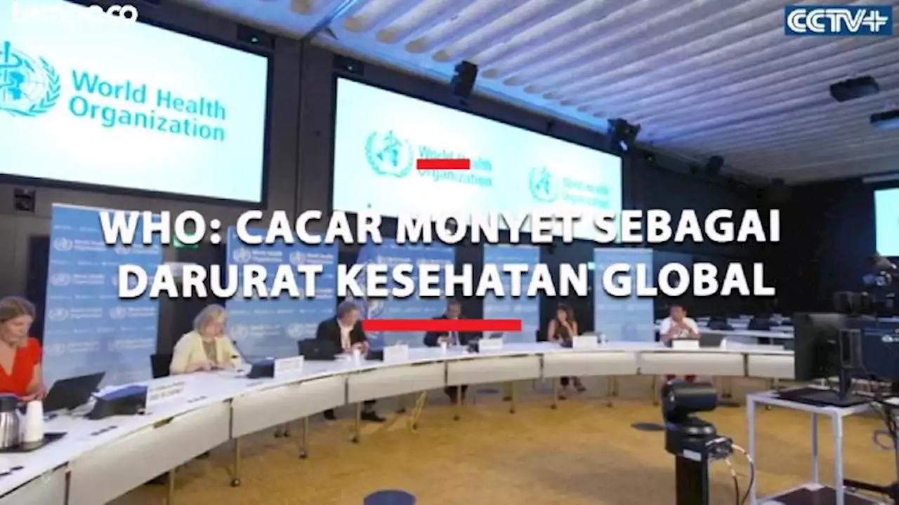 WHO Menyatakan Cacar Monyet Sebagai Darurat Kesehatan Global