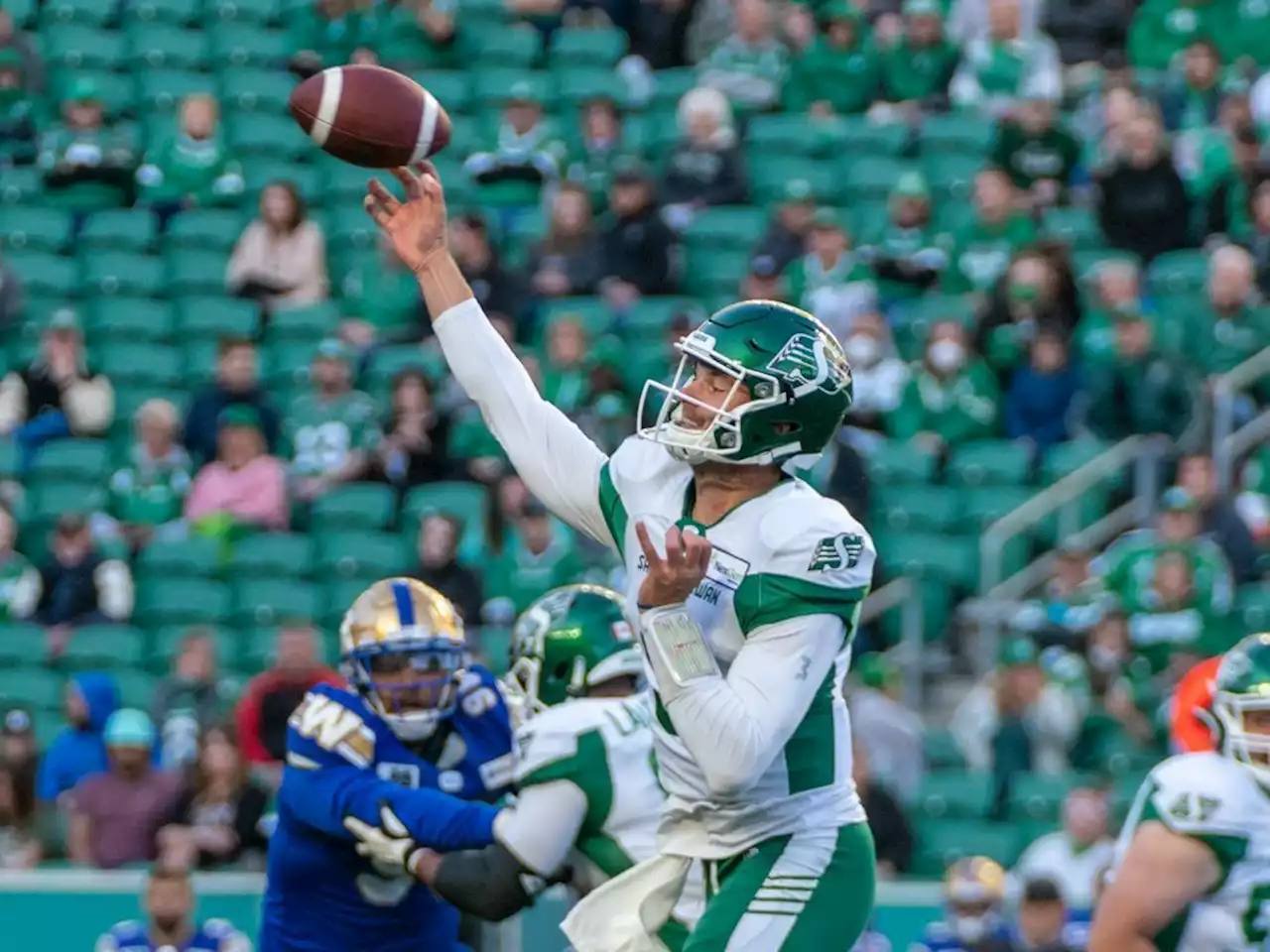 Roughriders to start rookie QB Dolegala against Argonauts on Sunday