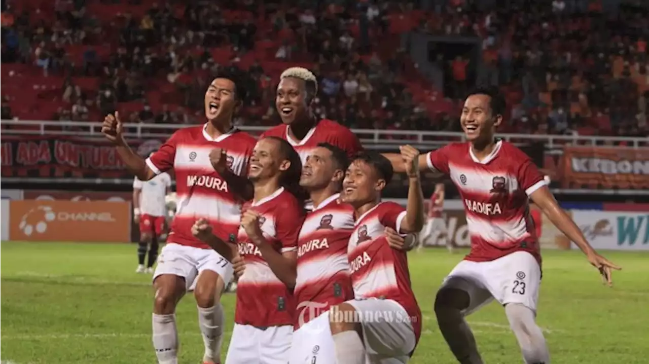 Klasemen dan Top Skor Liga 1: Madura United Berkuasa Mutlak, Wiljan Pluim Curi Perhatian - Tribunnews.com