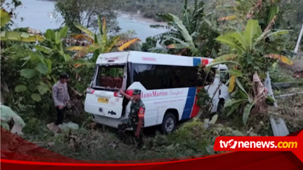 Mobil Angkutan Wisata Elf Kecelakaan di Jalur Geopark Ciletuh, 1 Orang Tewas