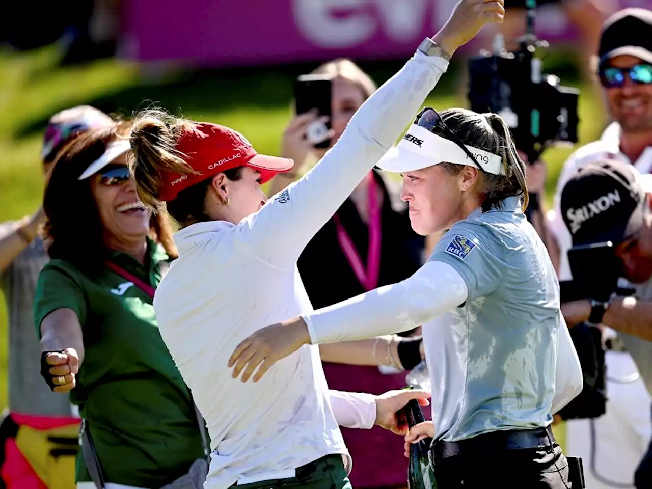 Canada’s Brooke Henderson wins Evian Championship for second major LPGA title