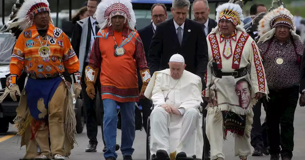 Pope Francis apologizes in Canada for ‘evil’ treatment of Native children at residential schools