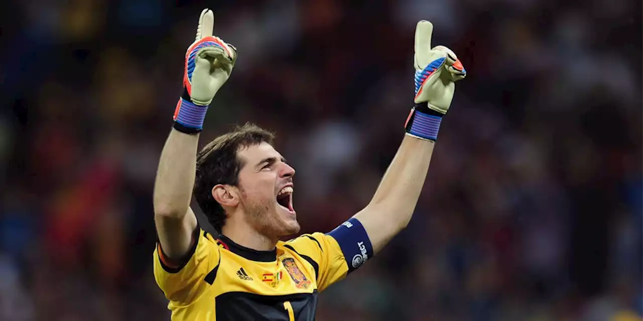 Iker Casillas, Kapten Timnas Spanyol saat Juara Piala Dunia 2010 - Bola.net