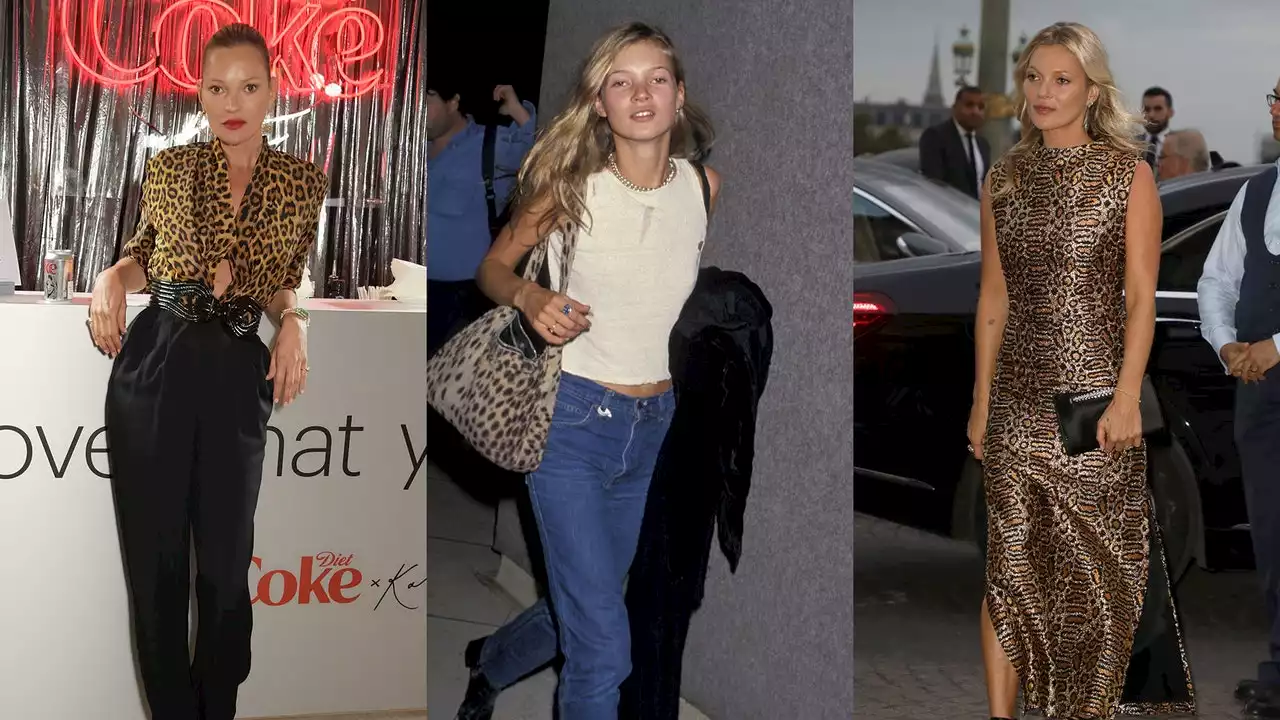 No One Pulls Off Leopard Print Like Kate Moss