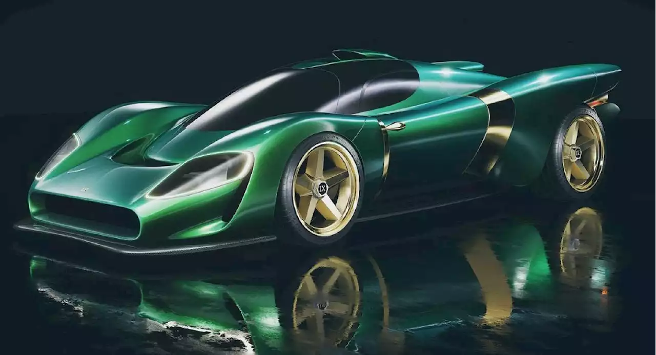 Retro-Flavored V12-Powered Supercar Envisioned By The Designer Of De Tomaso P72 | Carscoops