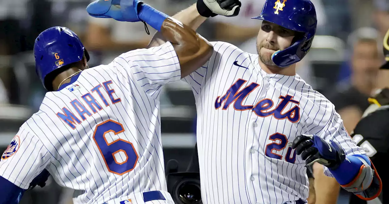 Pete Alonso's 3-run HR, 4 RBIs lead Mets over Padres 8-5