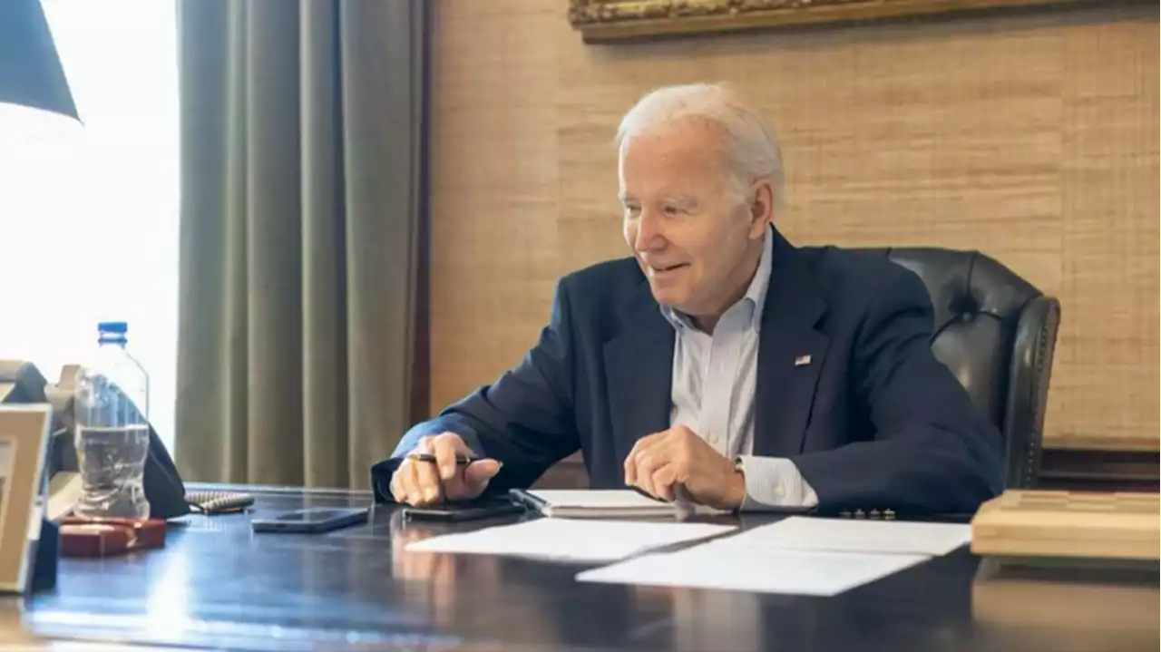 Biden's Condition Continues To Improve With Sore Throat Now Predominant Symptom, President's Physician Says