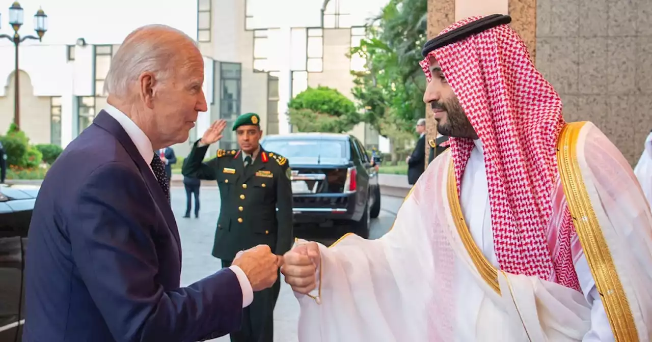 Opinion | The Fist Bump Was Bad, But Biden's Middle East Policies Are Worse