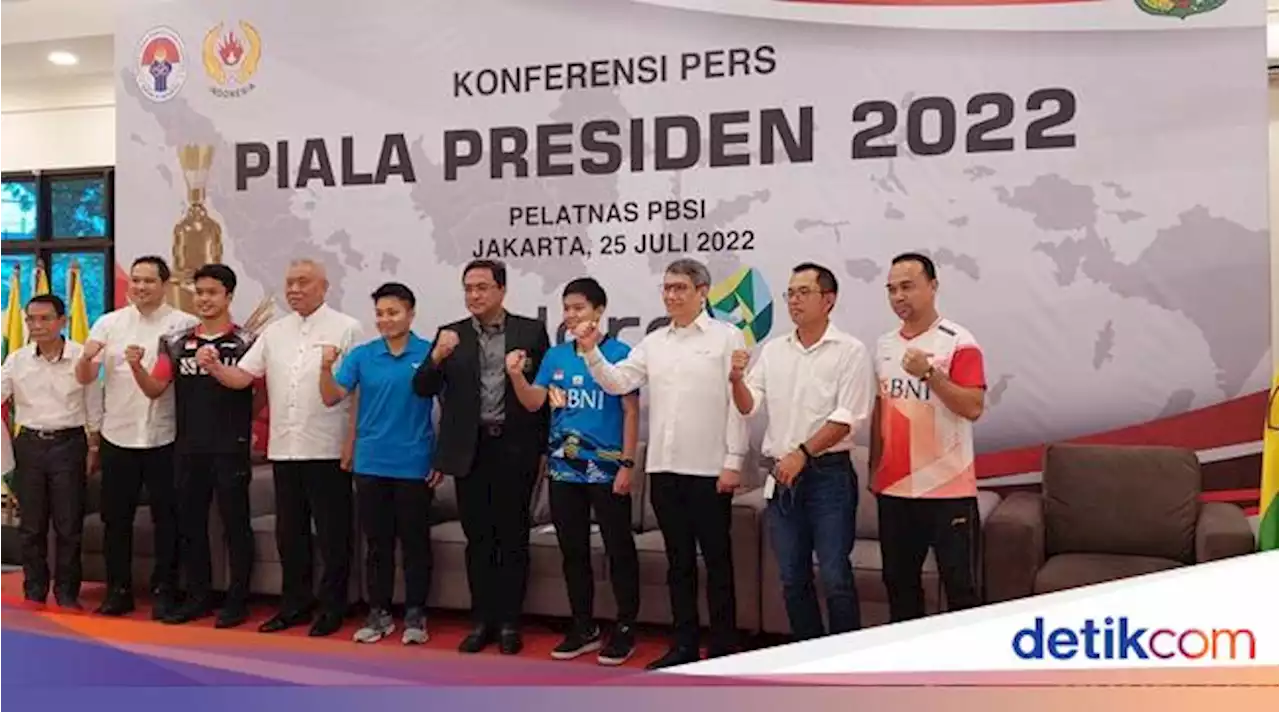 PBSI Gelar Piala Presiden 2022, Total Hadiah Lebih Dari Rp 1 M