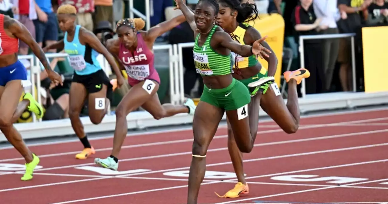 Nigeria's Amusan storms to 100m hurdles gold