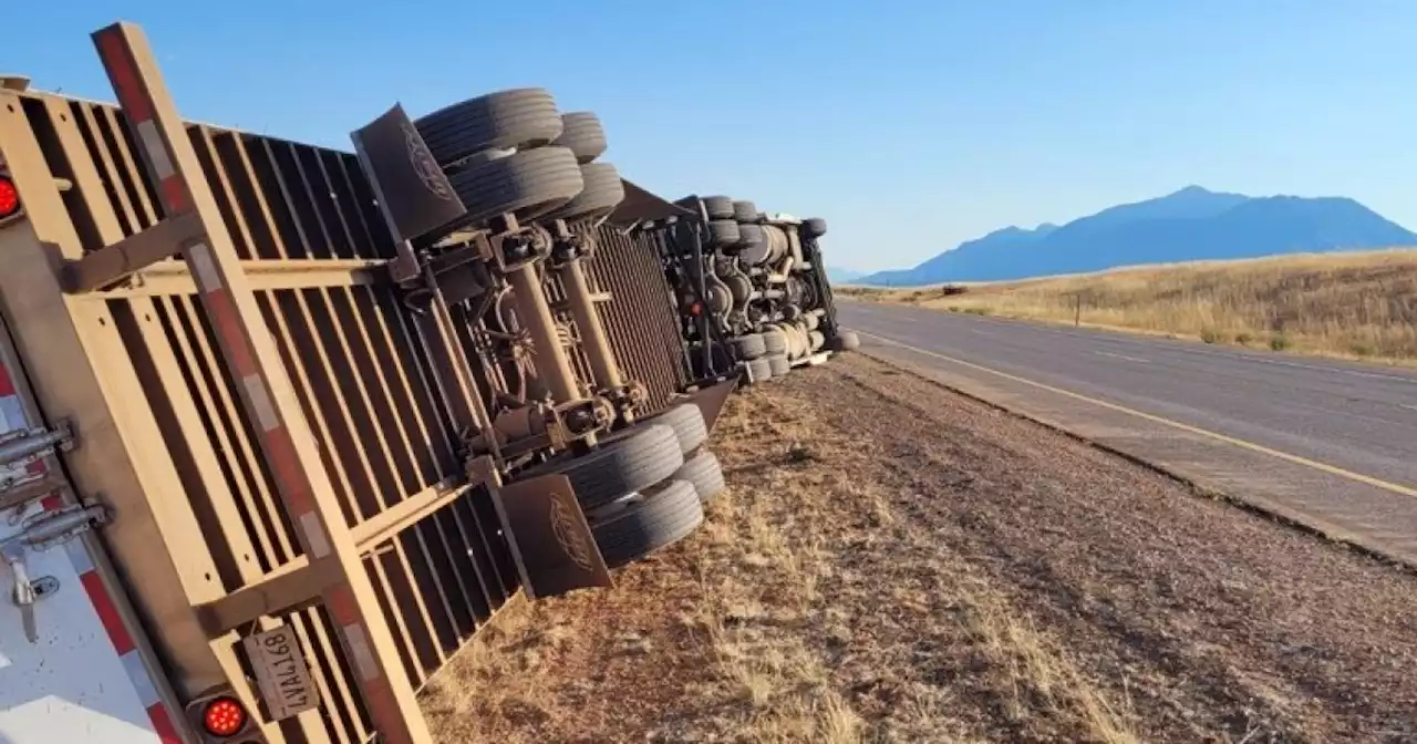 Semi-truck driver airlifted after I-15 crash in Juab County