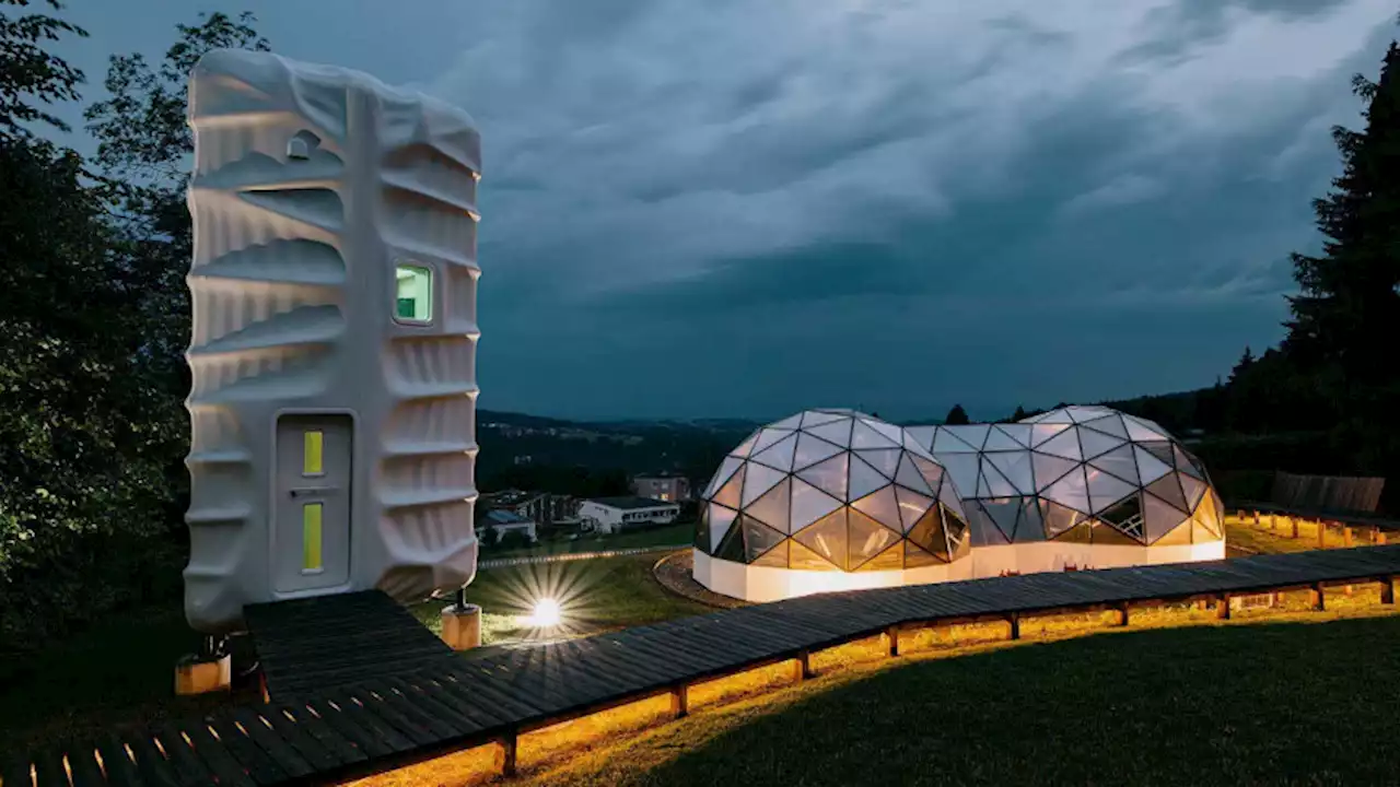 World's tallest 3D-printed space habitat fits perfectly inside Starship