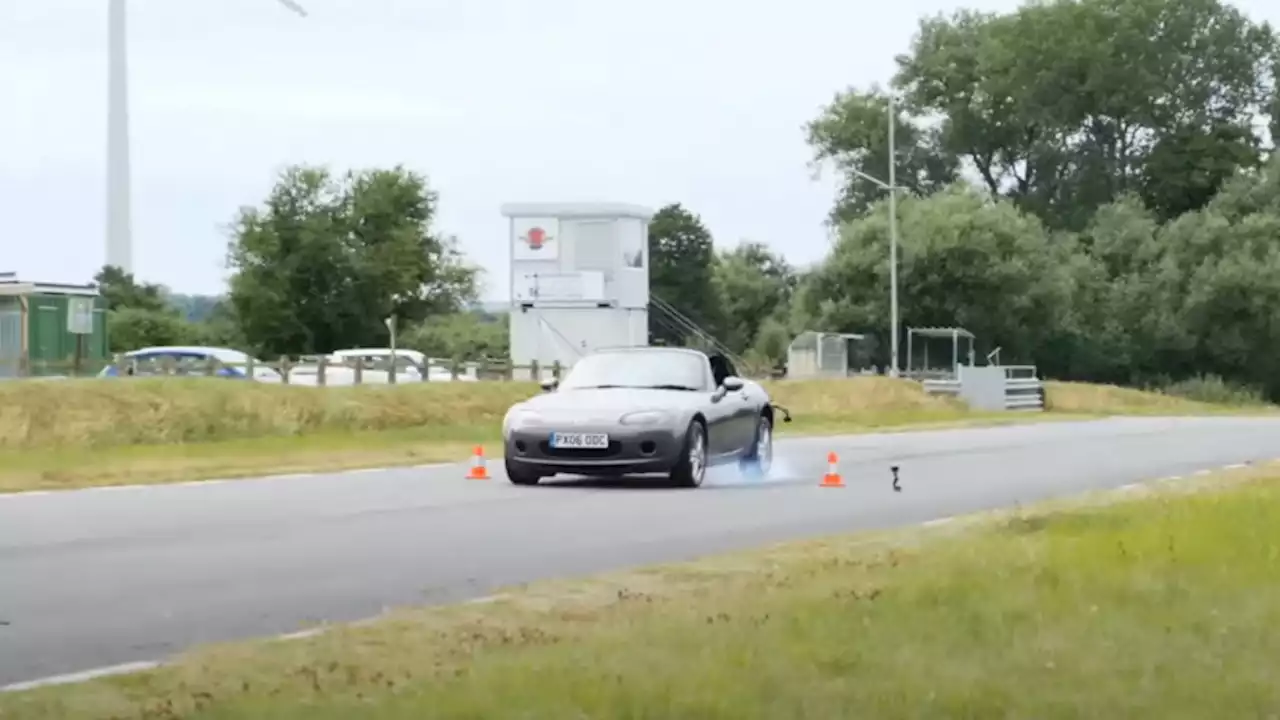 YouTuber tests to see if a human can beat a vehicle's anti-lock braking system