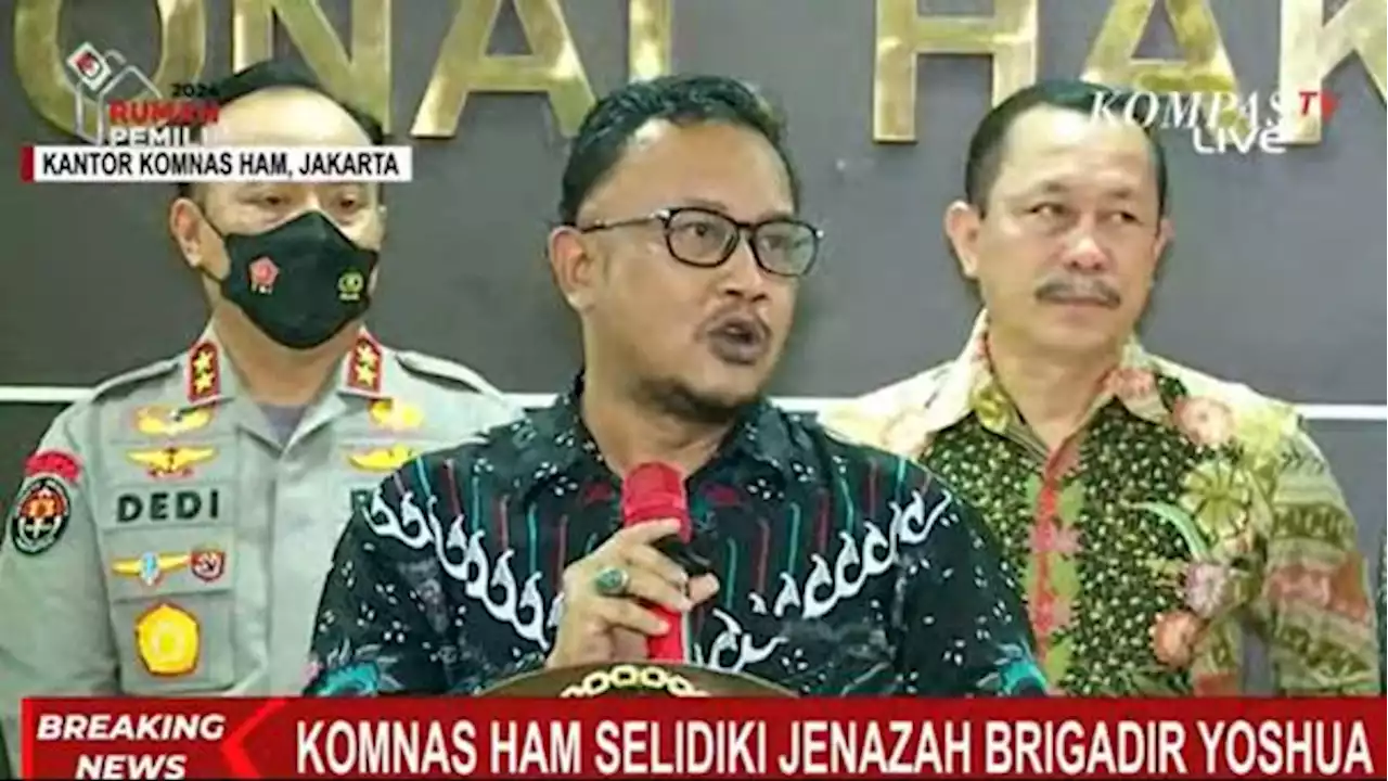 Komnas HAM Konfirmasi Waktu Kematian Brigadir J ke Tim Forensik: Peristiwanya Jadi Lebih Terang