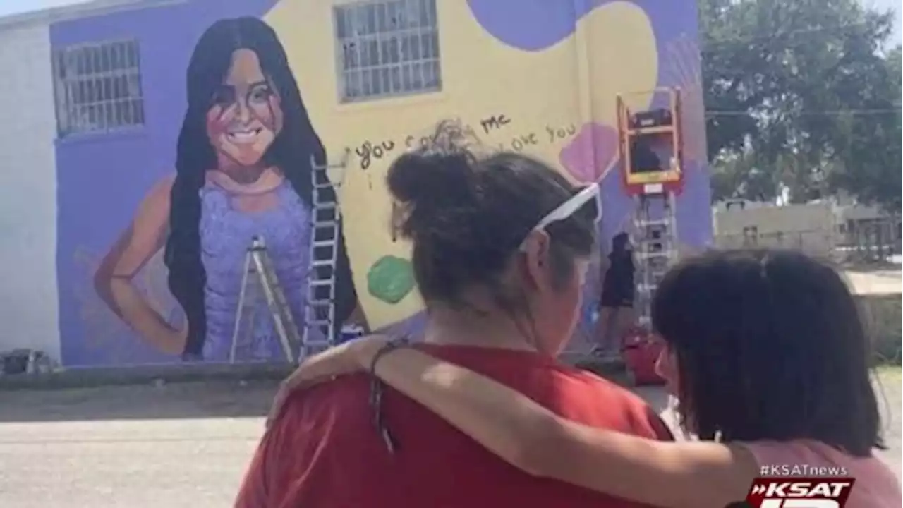 Portrait mural project in Uvalde honors victims of Robb Elementary shooting