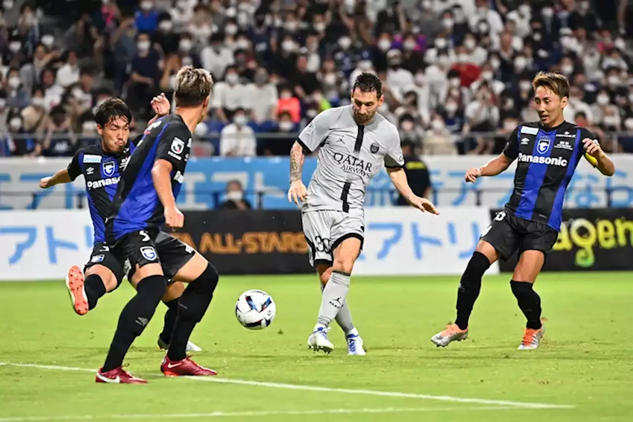 PSG cerró su gira por Japón con un show de Lionel Messi y Neymar ante Gamba Osaka