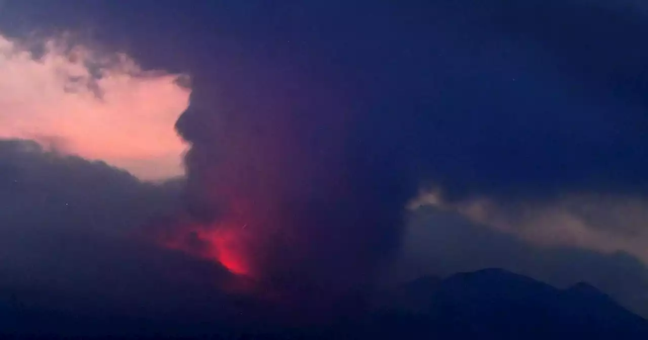 Japan's Sakurajima volcano erupts, triggering evacuations