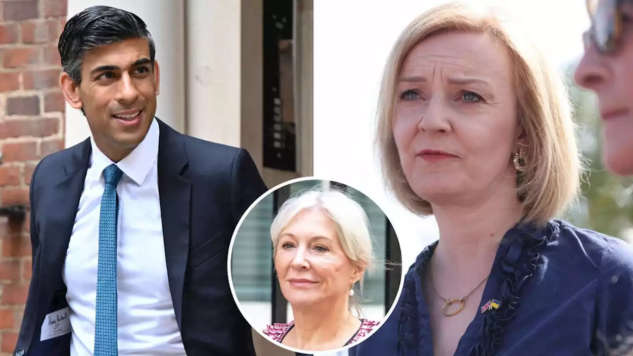 Nadine Dorries mocks Rishi Sunak over £3.5k suit as MP slams 'embarrassing' Tory race